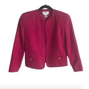 Talbots Petites | Size 6. Fuschia Blazer
